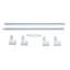 Lonsdale 160.5cm 4 -Light Track Kit