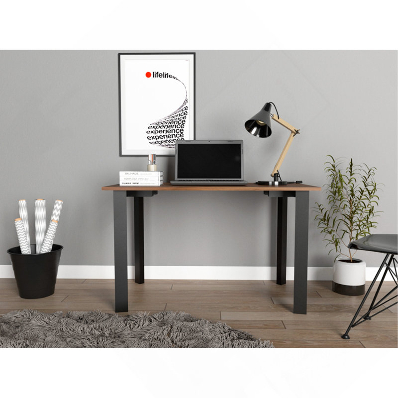 Bureau d'écriture Cabo, quatre pieds - acajou