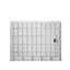 Base de douche 60 po x 32 po SMC à simple seuil avec drain à gauche et drain complet