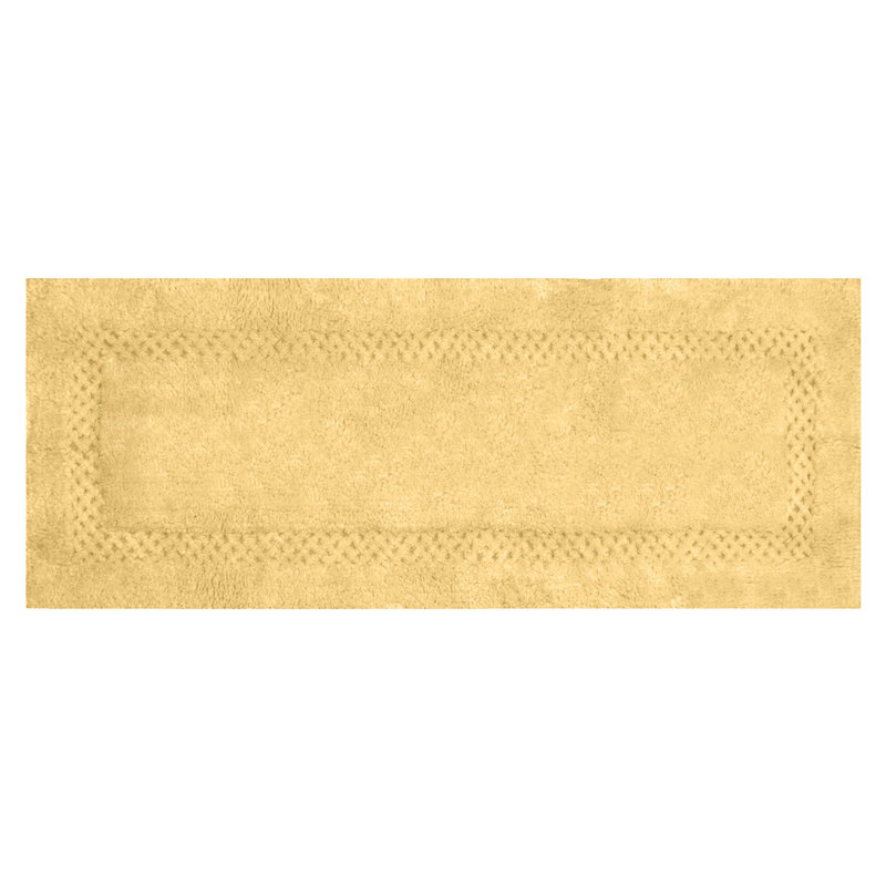 Antigona Soft Bath Rug, 21" W x 54" L, Yellow