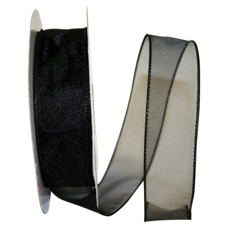 No Theme Ribbon, Black, 1.5" H x 1800" W x 1.5" D