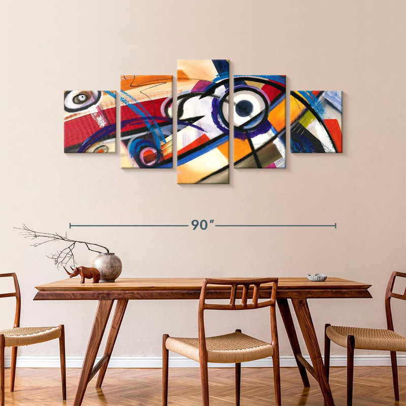 Bold Streams, 42" H x 92" W