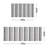 Martha Stewart Ticking Stripe Slip-Resistant Kitchen Mat-84921303-84921302