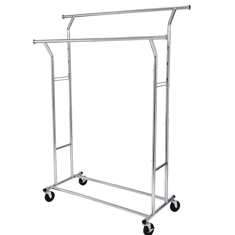 169cm Rolling Clothing Rack