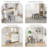 Manufactured Wood Accent Stool-2078165797