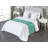 Ambesonne Easter Bunny Bed Runner Rabbit Pattern Dark Seafoam Dark Indigo-106942681