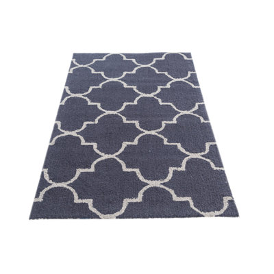 Iverson Navy Blue Rug