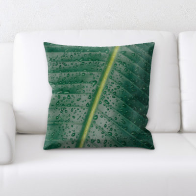 Microsuede Throw Pillow