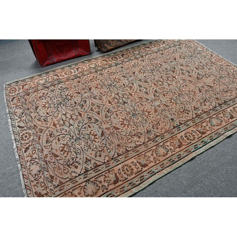 Tapis de couloir vintage turc fait à la main pour rehausser l'esthétique de votre salon