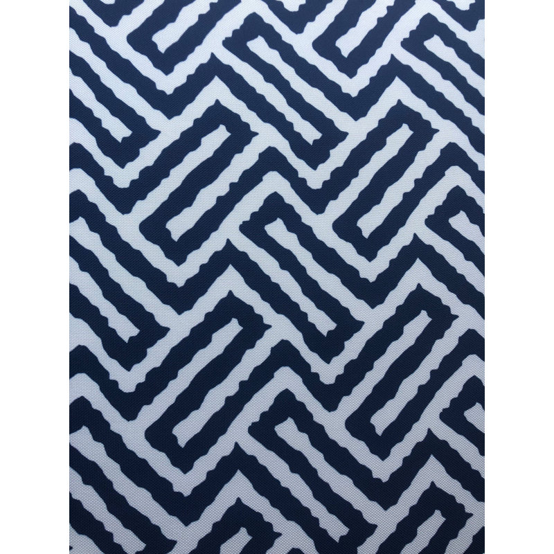 Stamper Geometric Square Cushion Cover, 45cm H x 45cm W X 1cm D, Pillow Cover Only - No Insert