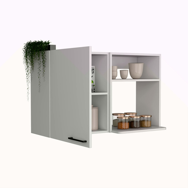 Kitchen Wall Cabinet Burwood Finish, White