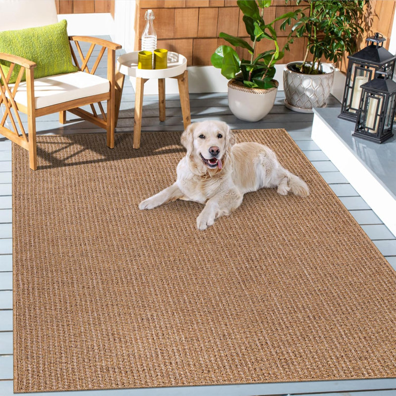 Non Slip Area Rugs Washable Carpet Pad Entryway Rug Weather Resistant Indoor and Outdoor Use 5004, Rectangle 120 x 180 cm