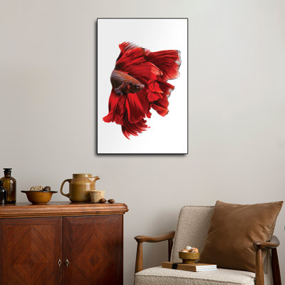 Steelpix Metal Canvas - The Red Dress by Andi Halil - Wall Art Print