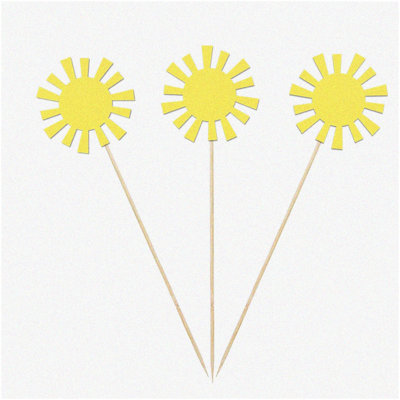 Golden Star Fizz Party Pack 10 18" Gold Star Balloons