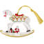Villeroy & Boch - Christmas Classics Ornament Christmas Rocking Horse 2026 Gold, Limited, Premium Porcelain Christmas Decoration