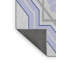 Tapis mauve/crème tissé à la machine-796306562
