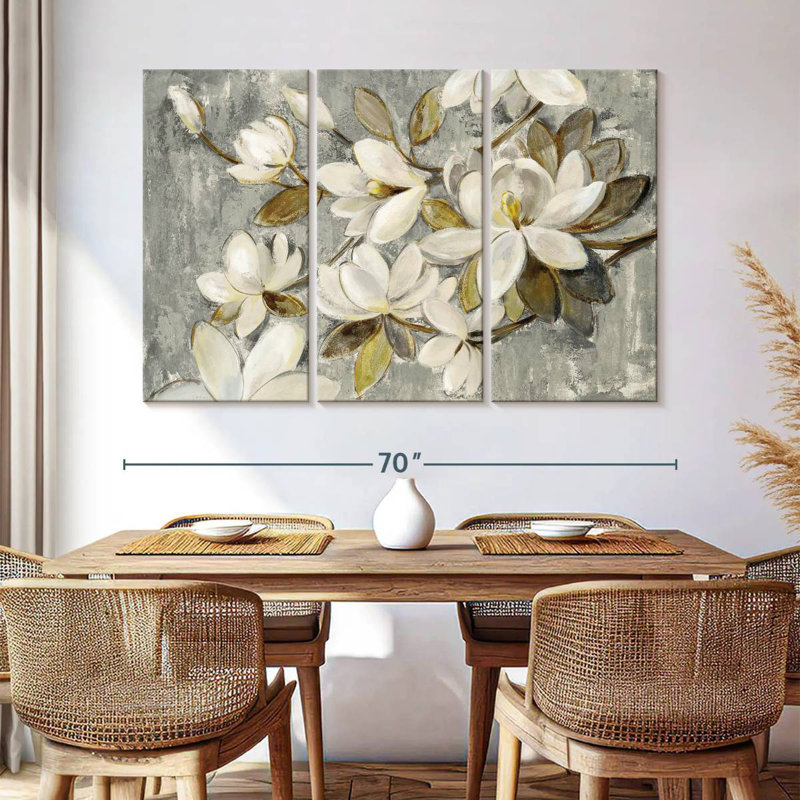 Harnek Magnolia Simplicité Neutre, H 20 po x l 33 po