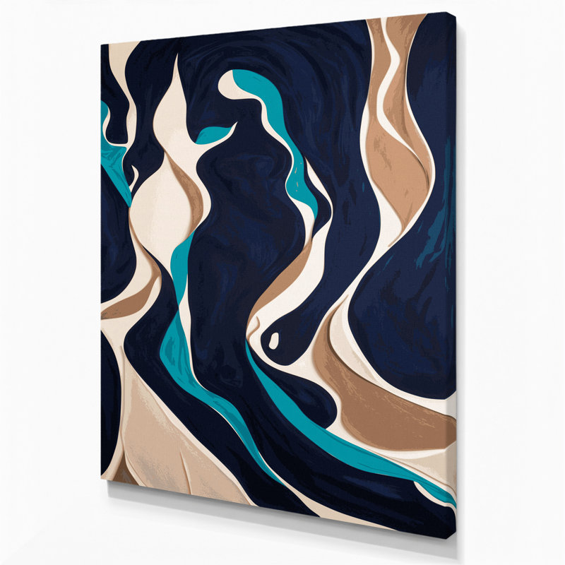 Abstrait art figuratif sur toile gris 41, H 30 po x l 20 po