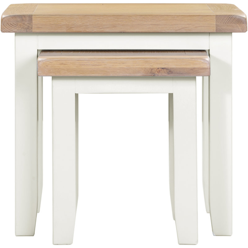 Windsor End Table, Ivory