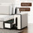 141.7" Oversized Cloud Couch Sectional, Wide & Deep Seat Modular Sofa, L Shaped White Couch with Ottoman