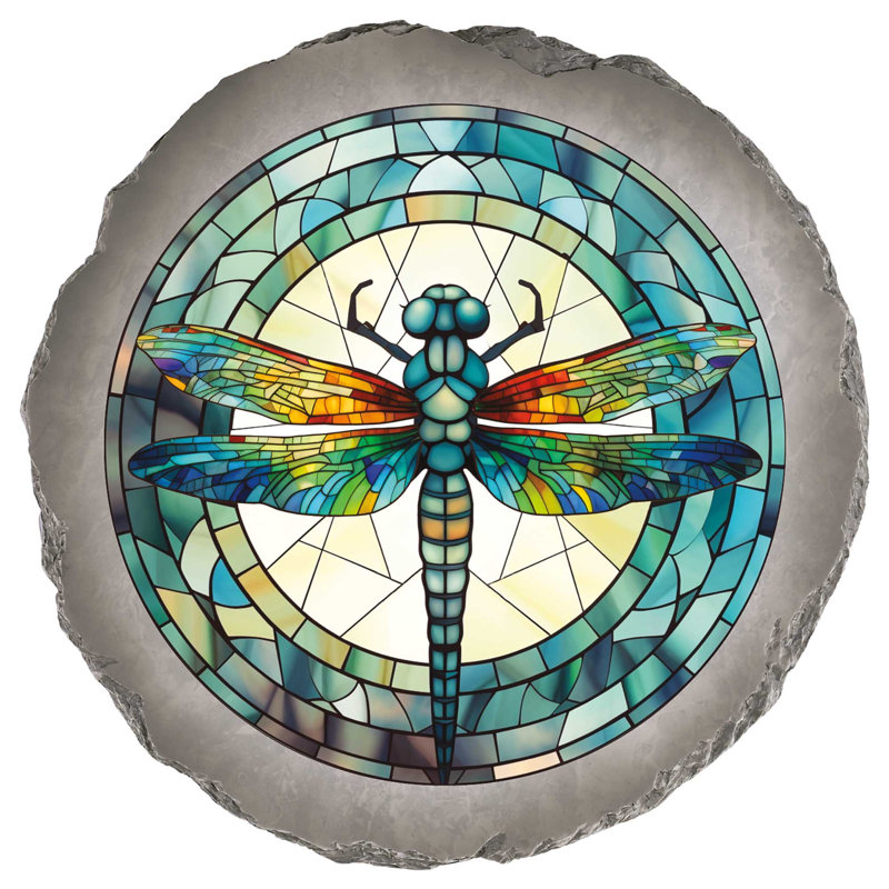 Garden Stone Dragonfly