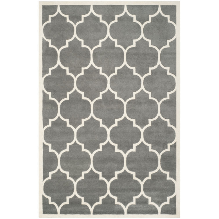 Edgerton Geometric Wool Hand Woven Area Rug