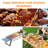 3-in-1 Foldable Charcoal Grill, Portable Stainless Steel Fire Pit Slow Cooker with Side Shelves for 2-3 People Camping Tailgating Yard Use