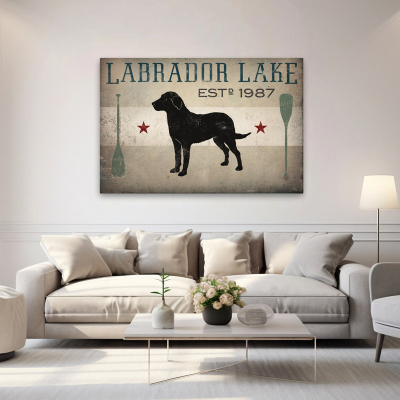 Labrador, Labrador, H 40 po x l 60 po