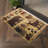 Rustic Southwest Rug - Deer Bear Fish Duck, Stain Resistant, Kid Pet Friendly-1573475168