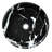Tempered Glass Circular Vessel Bathroom Sink-147811160