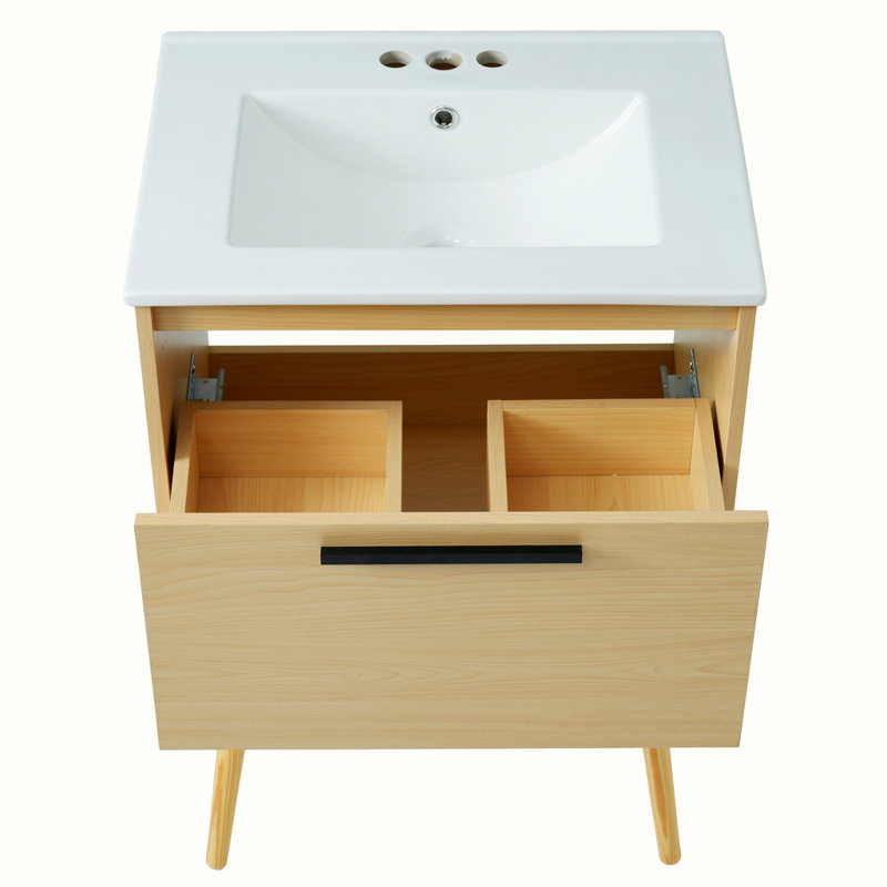 Multi-functional Bathroom Vanity with Sink Combo