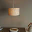 Linen Blend Drum Pendant Shade-311245122