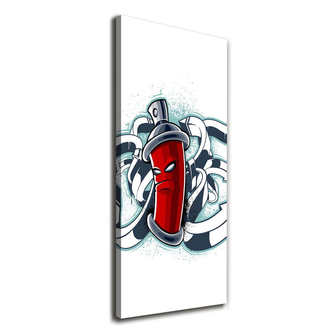 Graffiti - Kunstdrucke auf Leinwand - Wrapped Canvas