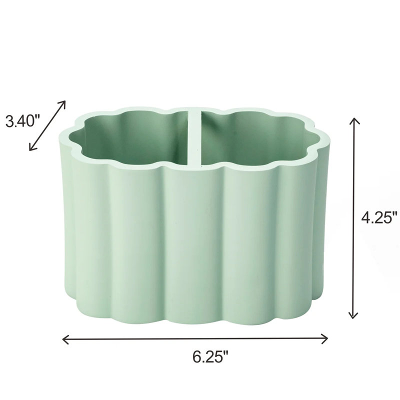 7pc Resin Bathroom Accessories Set