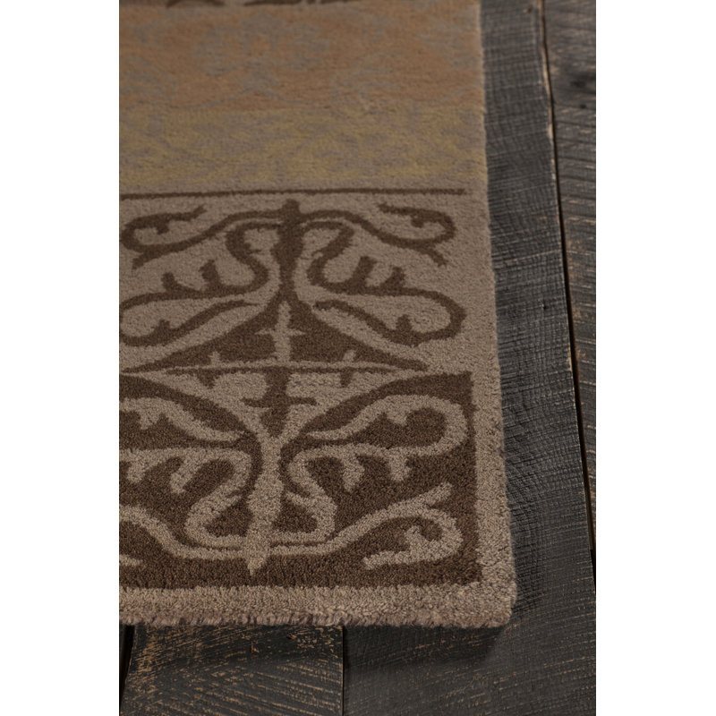 Tapis brun Abbeville, 5 pi x 7 pi