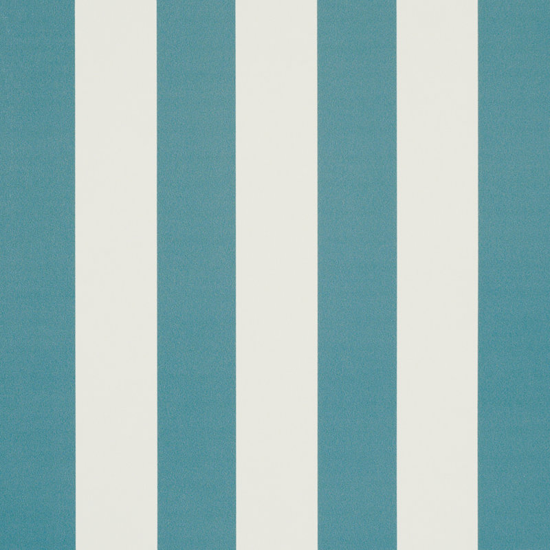Papier peint à rayures Emma, Azure