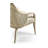 Water 19'' H Fabric Upholstered Oak Armchair