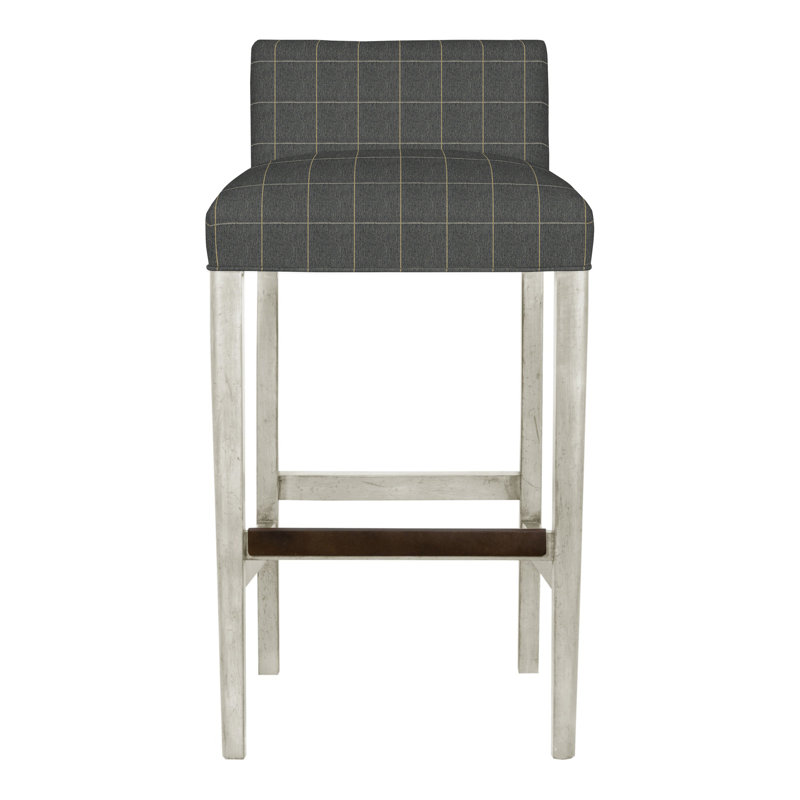 Gin Fizz Upholstered Stool with Solid Wood Frame, No, Perigold Youngman Zinc, Wrenn