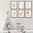Dedakia Animals 6 - Piece Paper Print-329918744