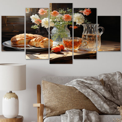 " Food Breakfast Cozy III " 5 - Pieces