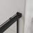 60" W x 58" H Tub Sliding Shower Door, Semi-Frameless Glass Door for Bathtub, 1/4" (6mm) Thick Tempered Clear Glass with Easy-clean Coating, Stainless Steel Hardware, Matte Black