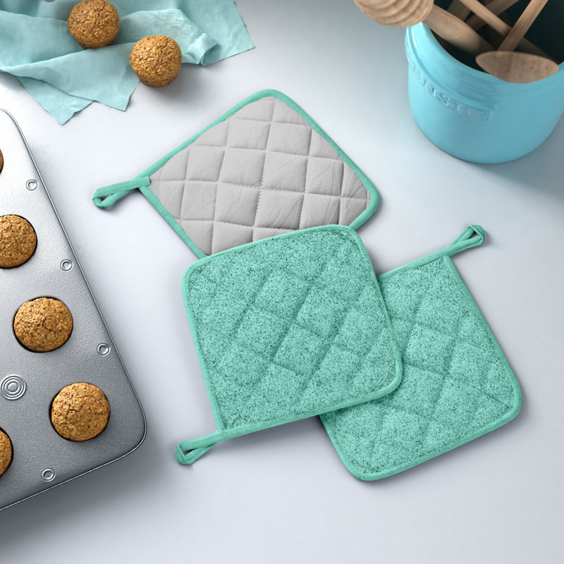 Ensemble de porte-casseroles 3 pièces Damontray, Aigue-marine