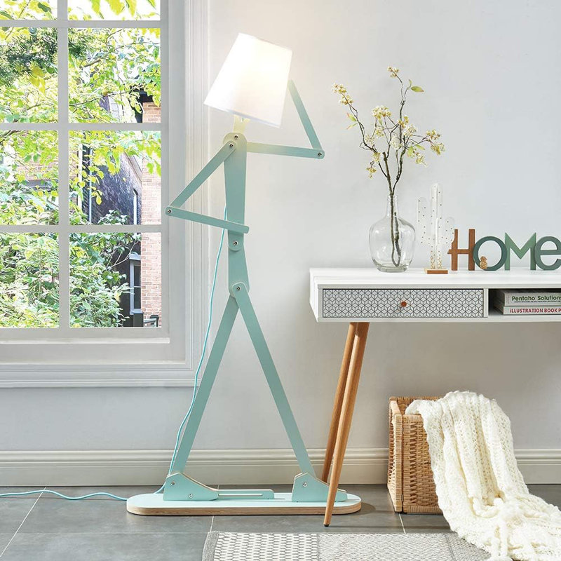 Lampe sur pied DEL 62,2 po Daryna
