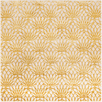 Glitzy Geometric Indoor Rug