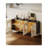 Italian Creative Accent Cabinet 62.9 " W Glass Sideboard