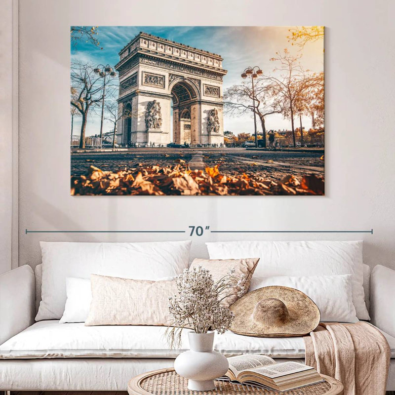 Ravi The Arc De Triomphe, 34" H x 51" W