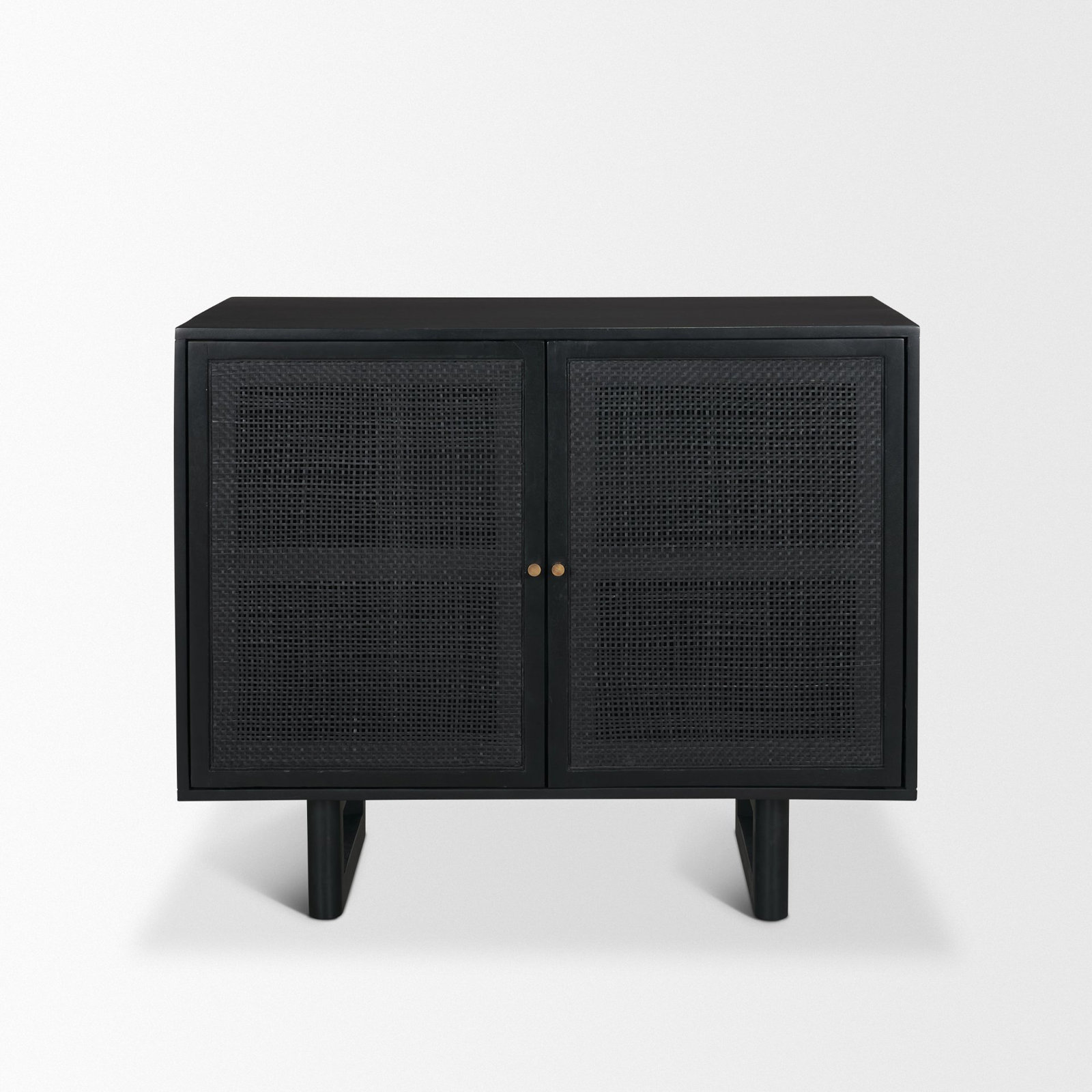Cinna 2 -Door Storage Cabinet, Black