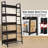 Eleri 5 Tiered Bookshelf, Ladder Shelf Etagere Bookcase, Wood and Metal Bookshelf-222265085