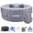ALEKO Diamond Inflatable Jetted Round Hot Tub with Energy Efficient Cover 4 Person-106482359