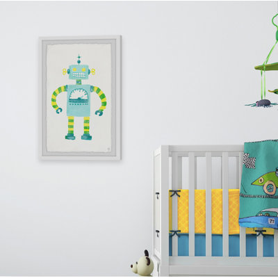 «Eccentric Robot» par Rieth, reproduction encadrée